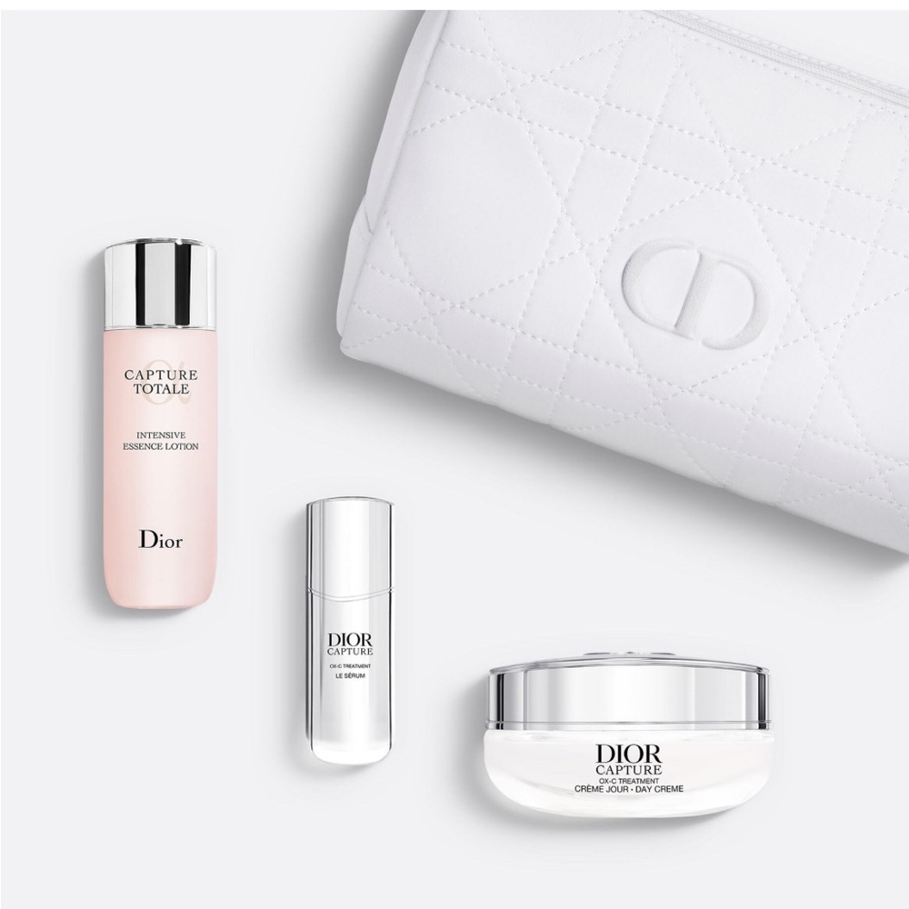 Dior Capture Lotion, Serum, Day Cream Trio